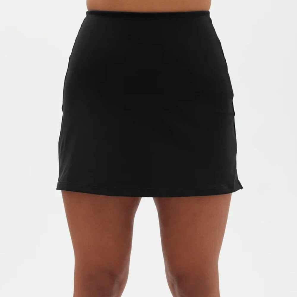 Girlfriend Collective High Rise Sport‎ Skort in Black Size XS NWT